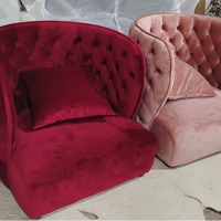 Ensemble de canapé sectionnel convertible deux places en velours de luxe, design moderne pour salon américain, tissus écologiques beiges
