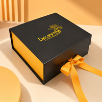 Boîte cadeau magnétique de luxe personnalisée, boîte d'emballage en papier rigide pour bijoux, cosmétiques et produits haut de gamme