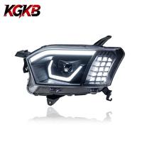 Ensemble de phares LED KGKB pour Toyota Probox NCP50 NCP51 NCP55 2012-2014, mise à niveau style RGB, DRL, clignotant, lentille de projecteur