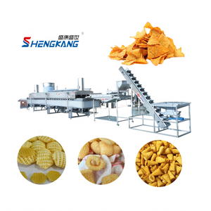 SK Hot Bugles Snack Food Freying Line <span class=keywords><strong>Doritos</strong></span> Chips Bugles Maíz Snack Freír Máquinas de producción para la venta - Product Image 6