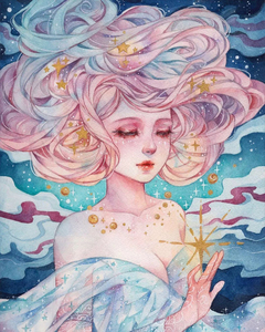 Tranh Sơn Dầu Tự Làm Theo Số Hoa Cô Gái Hoạt Hình Anime Bộ Dụng Cụ Vẽ Tay Tranh Canvas Treo Tường Theo Số Chân Dung Trang Trí Nhà - Product Image 3