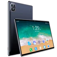 Chine pas cher Tablette 8 pouces 10 pouces Android Wifi Caméras Tablette 4 + 128g Carte Sim Tablettes d'éducation PC