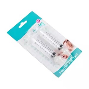 Tube d'aiguille de lavage pour rhinite bébé Aspirateur nasal sans Bpa Silicone ROHS et CE 10 ml <span class=keywords><strong>Seringue</strong></span> manuelle pour nourrisson Irrigateur nasal - Product Image 1