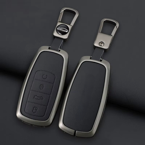 Funda Protectora de Aleación de Zinc y Cuero para Llaves de Auto Chery Jaecoo J7 J8 7 Tiggo 8plus 8 5 Plus 7pro Max Omoda 5 C5 Arrizo - Product Image 6