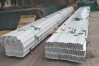 Poutre de support en fibre de verre PRV pour ferme ovrique, abri pour chèvres, sols pour porcs/élevages avicoles, légère, haute résistance, surface lisse, découpe sur mesure