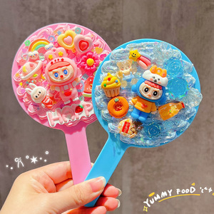Handmade Creamy Resin Mirror Craft <b>Kit</b> With Handle For <b>DIY</b> Decor And Kids Crafting Activities - Product Image 3