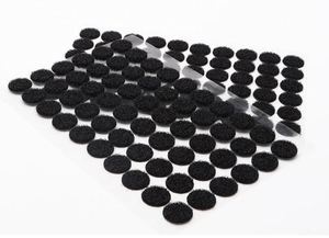 Cinta Adhesiva de Gancho y Bucle de Nylon/Poliéster Negra de Alta Adhesión con Respaldo Adhesivo para Bolsas, Prendas, Patas de Silla y Gestión de Cables - Product Image 4