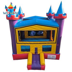 Château gonflable en forme de hamburger commercial, aire de jeux pour enfants en plein air et en intérieur, château gonflable pour les fêtes sur le thème de la restauration rapide - Product Image 6