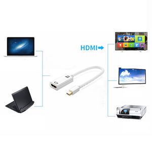 <span class=keywords><strong>Adaptateur</strong></span> Mini DP vers <span class=keywords><strong>HDMI</strong></span> 4K OEM ODM, câble vidéo audio pour <span class=keywords><strong>Apple</strong></span> <span class=keywords><strong>Macbook</strong></span> Pro <span class=keywords><strong>Air</strong></span>, câble pour ordinateur portable, câble Mini DP, affichage 1080P - Product Image 5