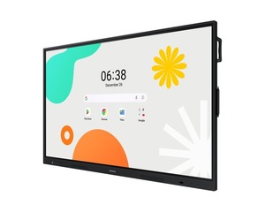Tableau blanc interactif LED 86 pouces 4K Ultra HD intelligent avec grand écran tactile pour salle de conférence et auditorium portable - Product Image 1