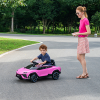 Premier modèle de voiture électrique pour enfants Lamborghini Lanzador 12V avec télécommande, voiture électronique Lamborghini pour enfants