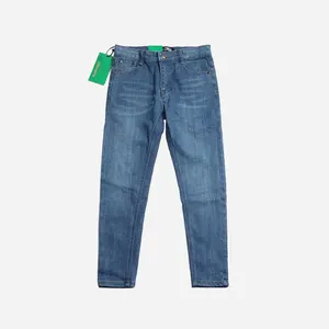 Celana jeans panjang anak, gaya baru usia 8 hingga 16 tahun jeans Natal untuk baju anak laki-laki