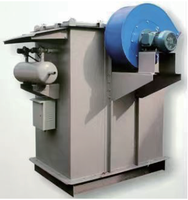 Collecteur de poussière compact à filtre à sac DMC à nettoyage pulsé automatique, moteur haute efficacité pour centrale à béton