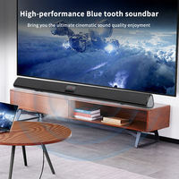 Barre de son sans fil élégante pour home cinéma avec audio multicanal et télécommande, idéale pour les téléviseurs et les appareils intelligents