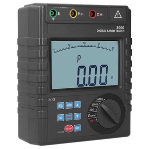 Medidor Digital de Resistencia de Tierra y Voltaje bibo ETCR3000 0.01-2000, Probador de Impedancia de Alta Precisión con Cuatro Niveles - Product Image 1