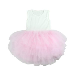 ชุดเดรสปาร์ตี้ผ้าทูลล์สำหรับเด็กอายุ 0-6 ปี รุ่น SQ-092-YXL ผ้าฝ้ายเนื้อแน่น - Product Image 5