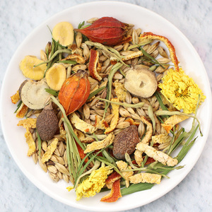 Thé Détoxifiant Naturel et Biologique pour la Santé du Foie et des Yeux, aux Herbes Nourrissantes, Fruit du Moine, Chrysanthème et Feuille de Bambou, Thé Rafraîchissant - Product Image 1