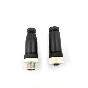 M12 3pin 4pin 5pin 8pin Cina sensore impermeabile isolato connettore del cavo - Product Image 1