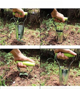 Herramienta manual de trasplante de flores de hierro al por mayor, extractor de plántulas agrícolas, máquina de jardinería - Product Image 6