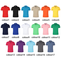Goedkope Hoge Kwaliteit Polo Comfortabele Zachte Stijlvolle Heren Poloshirt Met Geborduurd Logo
