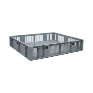 Cargopallet 280 pesante Pallet Rack pieghevole rotolo contenitore con resistente maglia pareti e fondo per magazzino - Product Image 1