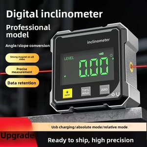 Niveau numérique en aluminium <span class=keywords><strong>vert</strong></span> de haute précision pour mesurer les angles horizontaux, les angles d'inclinaison, les pentes, <span class=keywords><strong>laser</strong></span> électronique - Product Image 5
