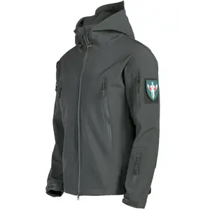 Traje de camuflagem de poliéster, de alta qualidade, uniformes masculinos, esportivo, revestimento softshell