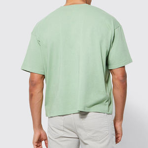 Vente en gros T-shirts pour hommes 100% coton T-shirt uni surdimensionné à impression 3D personnalisée Sérigraphie en <span class=keywords><strong>mousse</strong></span> T-shirts pour hommes grande taille - Product Image 6