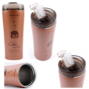 Taza <span class=keywords><strong>de</strong></span> viaje <span class=keywords><strong>de</strong></span> acero inoxidable 350, vaso reutilizable con patrón personalizado <span class=keywords><strong>de</strong></span> pintura <span class=keywords><strong>de</strong></span> 18/8 ml y 12oz - Product Image 5