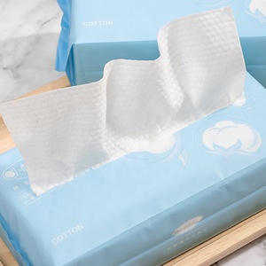 Cotton Face Wash Cloths Weiche Vlies-Einweg handtücher für empfindliche Haut Kosmetische Entfernungs tücher - Product Image 4