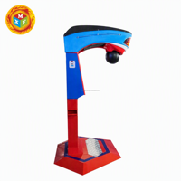 Machine de jeu d'arcade de boxe 'Big Punch' ultime pour parc d'attractions, à monnayeur, pour test de force de frappe, pour centre de jeux