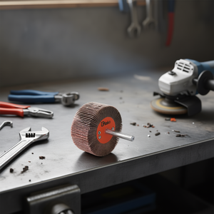 Ttake Abrasive Flap <b>Wheel</b> 25x5 Mm 6 Mm Shaft 240 Grit For <b>Grinding</b> - Product Image 3