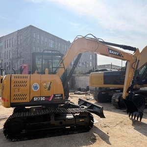 รถขุดตีนตะขาบมือสอง 75C สภาพดี ขายดี พร้อมเครื่องยนต์ PLC เกียร์ และปั๊ม สำหรับงานอุตสาหกรรม - Product Image 5