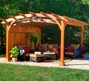 Gazebo <span class=keywords><strong>de</strong></span> <span class=keywords><strong>Madera</strong></span> Prefabricado para Exteriores a Precio Económico - Product Image 1
