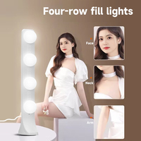 BEIYANG Lampu Cincin LED Profesional 3 Suhu Warna Peredupan Tanpa Tingkat Kontrol Jarak Jauh 15W untuk Streaming Ponsel/Komputer Rias Wajah