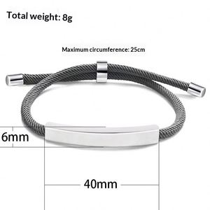 <b>Bracelet</b> Femme Acier Inoxydable Cross Border Multi Exclusive Custom Packaging Solution Nickel Free Vacuum Plating Standard - Product Image 2