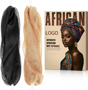 Spugna Africana Autentica con Logo Personalizzato, con Nodi, Esfoliante per Doccia, <span class=keywords><strong>Loofah</strong></span> per Bagno - Product Image 1