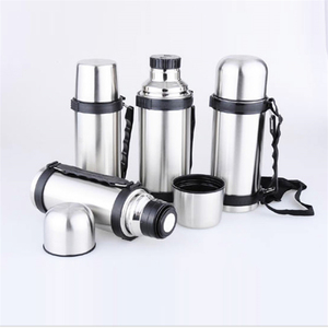 Wholesale1l Double Walled Stainless Steel Insulated Thermos Flask Vacuum Bottle Large Capacity Car Portable Sport <strong>Travel</strong> <strong>Pot</strong> - Product Image 1