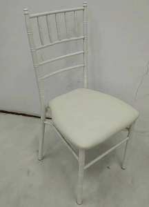 Sillas Tiffany Apilables de Metal Dorado para Restaurante, Hotel, Banquete y Bodas - Product Image 4