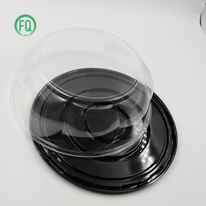 4 6 8 10 inch trong suốt vòng rõ ràng nắp nhựa vỉ thực phẩm lớp Dome hộp bánh - Product Image 6