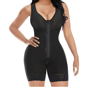 Fajas Colombia nas Post Surgery Hohe Kompression Stufe 2 Faja Tummy Tuck Butt Lifter Bodysuit für Frauen - Product Image 1