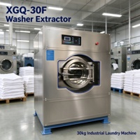 Mesin Cuci Industri Otomatis Penuh Seri XGQ F 30kg Steam untuk Hotel Rumah Sakit Laundry Bahan Stainless 304
