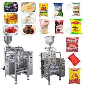 100 ग्राम 1 किलो 2 किलो 5 किलो स्वचालित ऊर्ध्वाधर फिल्म बैग भरने वाली सील तरल सलाद ड्रेसिंग मिर्च सॉस शहद पैकिंग मशीन - Product Image 6