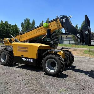 7トン17mテレスコピックハンドラーフォークリフト4x4回転テレハンドラー新着 - Product Image 4