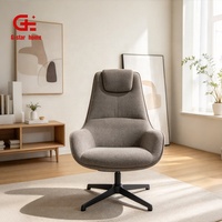 Fauteuil de salon moderne, chaise individuelle, fauteuil de relaxation nordique, fauteuil d'appoint pour appartement, hôtel, chambre à coucher