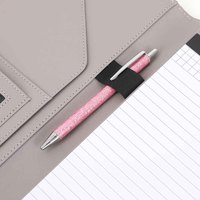 Accesoires de bureau en cuir gaufré A4, dossier en cuir gaufré, Logo personnalisé pour Documents et Documents