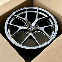 Jantes en alliage d'aluminium pour voiture de 17, 18 et 19 pouces, fabrication par flow forming, PCD 5x112/114.3/120, pour Honda, Toyota, Mazda, Mercedes Benz, Audi, BMW