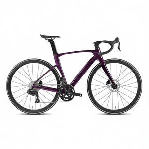 Bicicleta de Carretera de Fibra de Carbono T800, 21/<span class=keywords><strong>24</strong></span> Velocidades, Bicicleta de Carreras, Cuadro Completo de Carbono, Ligera, Aerodinámica - Product Image 1