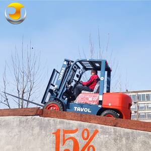 סין Tavol מלגזה לחץ עבור מלגזה צמיגים מלגזה דיזל עם מזלגות מצורפים - Product Image 2