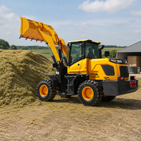 Radlader LY946 Knickgelenkter 2,5-Tonnen-Frontlader 2500 kg Nennlast Kompakte Baumaschine mit 0,9 m³ Schaufel